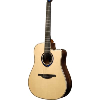 Guitare Folk Electro Lag THV30DCE HyVibe 30 Dreadnought Cutaway image 2