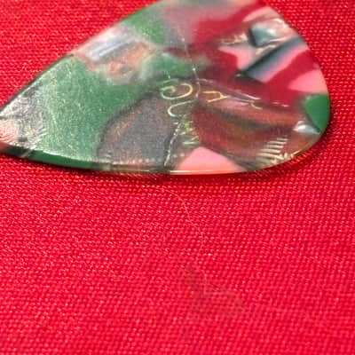 RARE Stage used - Stevie Ray Vaughan SRV Guitar Pick - 1985 Commodore Ballroom - Marbled image 4