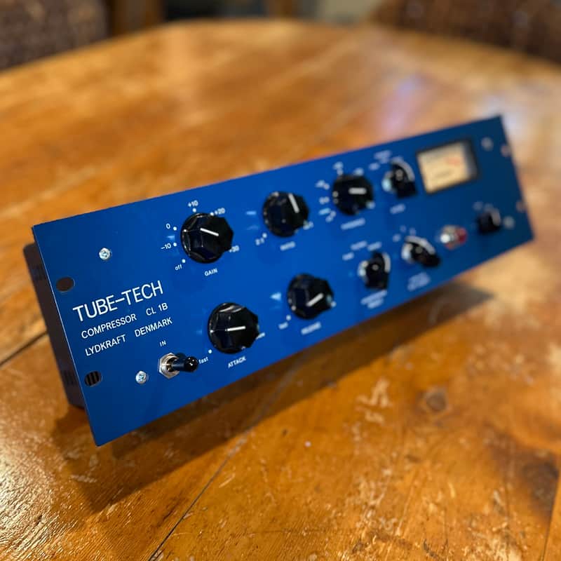 Tube-Tech CL 1B Mono Opto Compressor 2010s - Blue image 1
