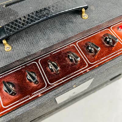 Vox AC15 Twin Bass 2x12" Combo Amplifier 1964 - Black image 9