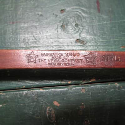 1915 Fairbanks Vega  style K pot  with short scale neck image 9