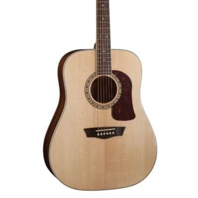 Washburn D10S Heritage 10 Series Dreadnought Acoustic Guitar. Natural Item ID: HD10S-O-U image 1