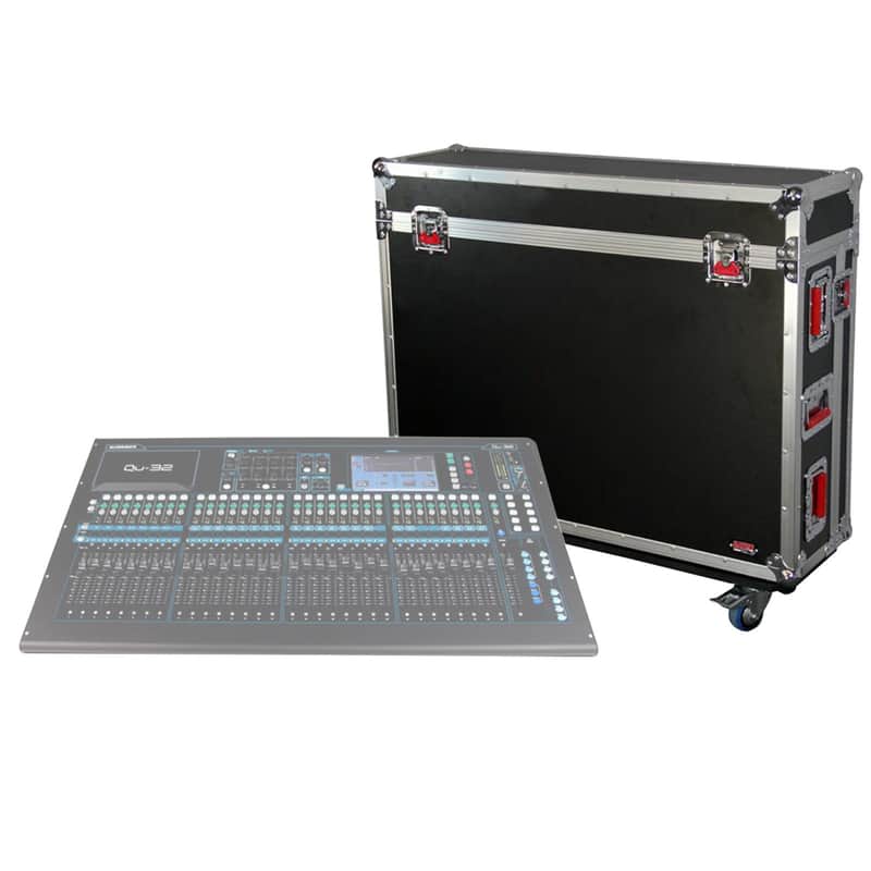 Gator G-TOURQU32 G-Tour Series Doghouse Style Mixer Case for A&H QU32 Mixer