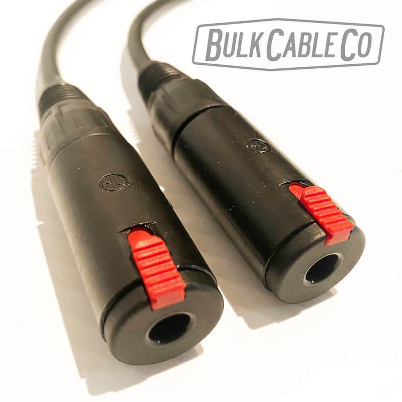 3 FT - Mogami 2524 Guitar Extension Cable - Neutrik NJ3FC6-B