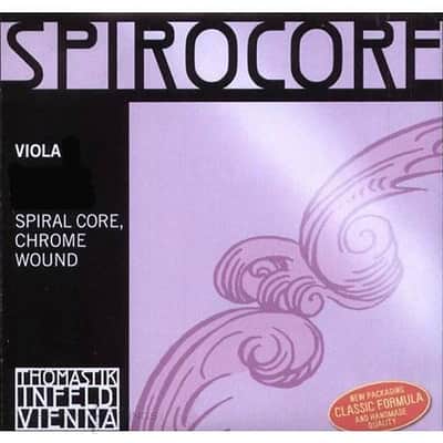 Thomastik-Infeld Spirocore Viola Strings C- Silver Wound/Stranded Steel Core image 1