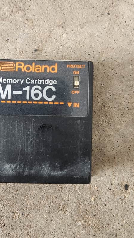 Roland M-16C Memory Cartridge for TR-707, TR-727, TR-909, JX-3P, JX-8P, JX-10 image 1