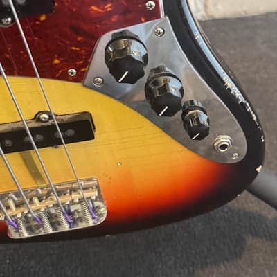 RS Guitarworks Old Friend Slab Bass Sunburst | Reverb