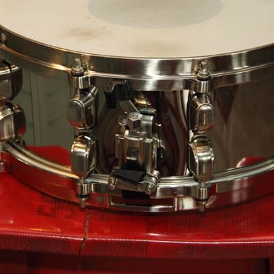Tama Starclassic - COB Chrome Over Brass snare drum 14"x5.5 image 7