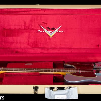 Fender Custom Shop 1964 Telecaster Relic Aged Ice Blue Metallic (683) image 7