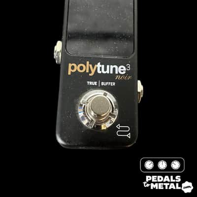 TC Electronic Polytune 3 Noir Mini Polyphonic Tuning Pedal | Reverb