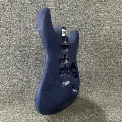 HSS Dark Blue Guitar Strat Style Basswood Body image 3