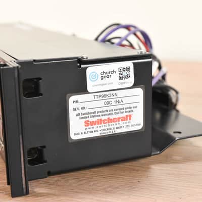 Switchcraft TTP96K3NN 2U 96-Position Patch Panel CG00WVH image 5