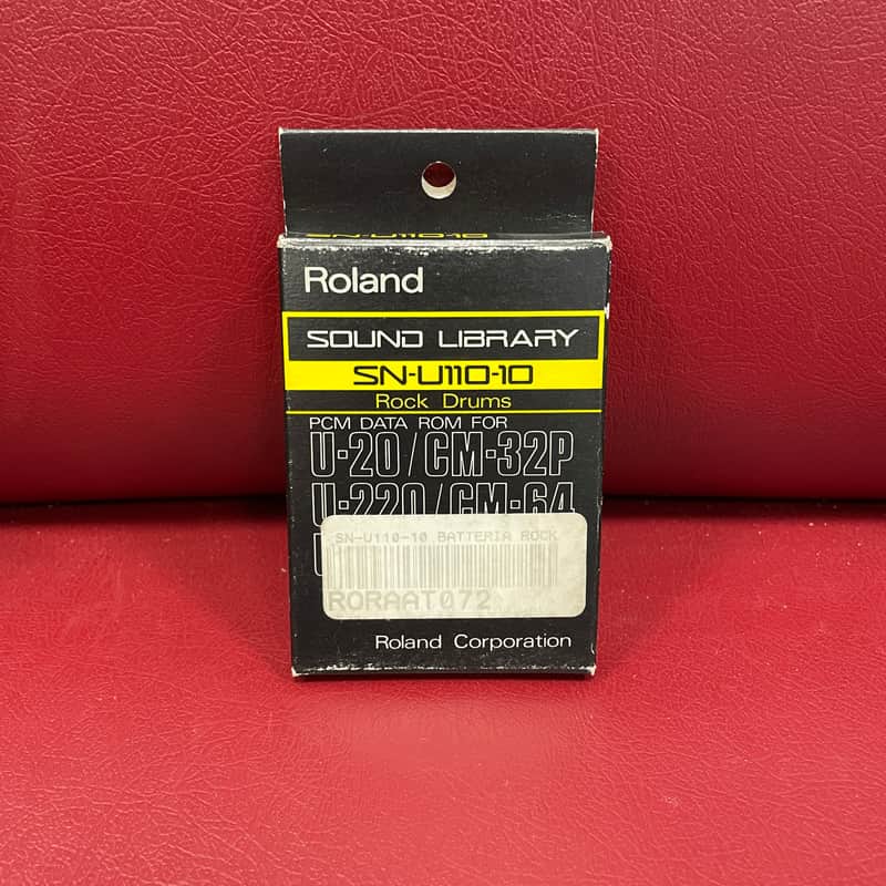 Roland SN-U110-10 Rock Drums Card image 1