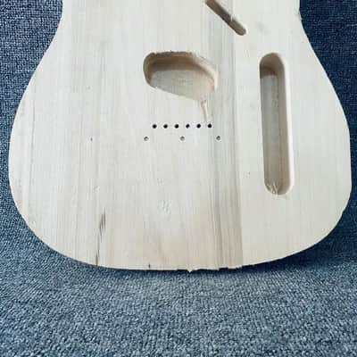 Unfinished Basswood Guitar Telecaster Tele Style Body, Humbucker Neck Pickup image 2