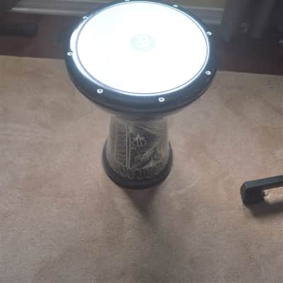 Meinl Percussion HE-3218 Bass Aluminum Doumbek, Hand-Engraved-mint++ in box image 15