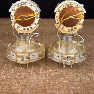 Vintage Neumann U87 Condenser Microphone Matched Stereo Pair! One SN Apart! 1971 U 87 With Swivel Mounts. Rare! image 19