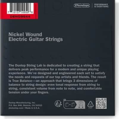 NICKEL WOUND ELECTRIC GUITAR STRINGS 9.5-44 image 2