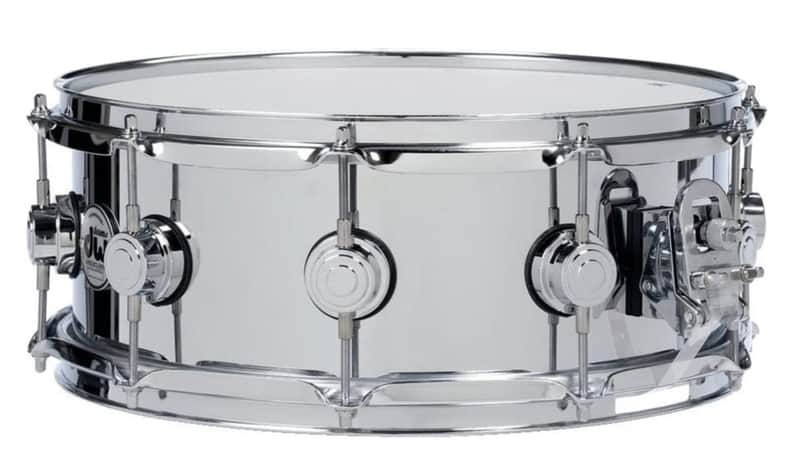 DW Collector's Series Steel 5.5x14" Snare Drum image 1