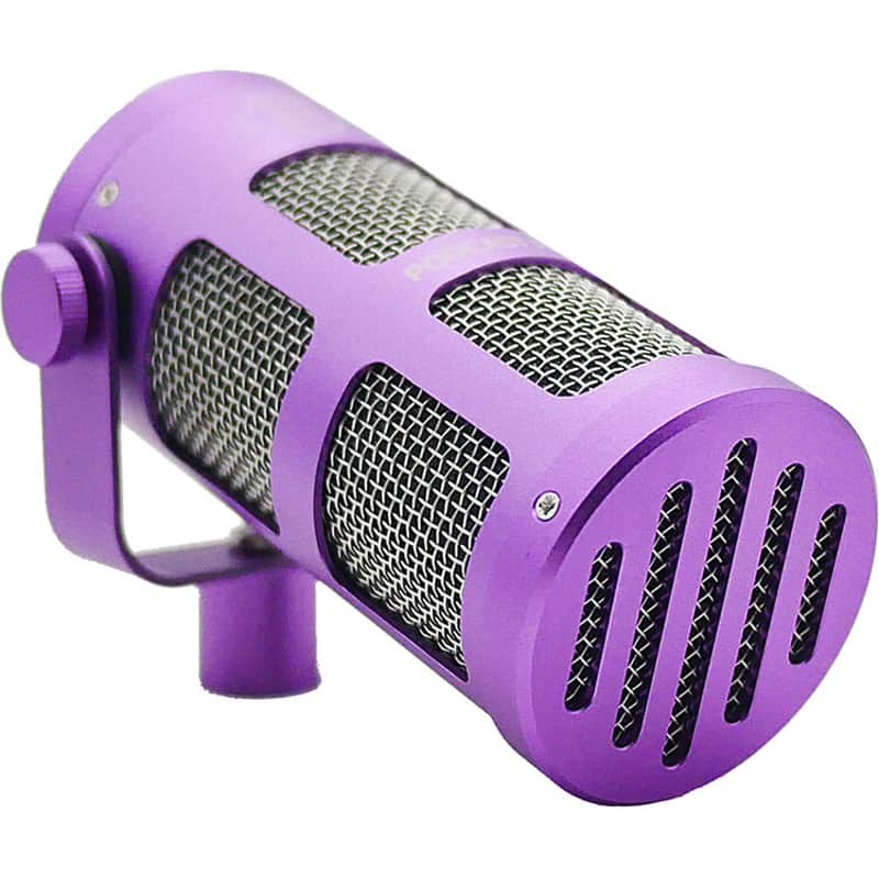 Sontronics PODCAST PRO Supercardioid Dynamic Broadcast Microphone (Purple) image 1