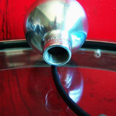 Vintage 1950's Electro Voice 920 crystal microphone polished chrome w short cable Hi Z harp mic Shure Turner Electro Voice image 8