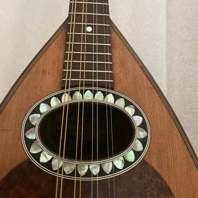 Edmund Paulus Markneukirchen Sachsen Bowlback Mandolin 1920's image 4