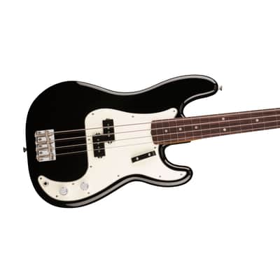 Fender Vintera III Late '60s Precision Bass RW Black - 4-String Electric Bass image 6