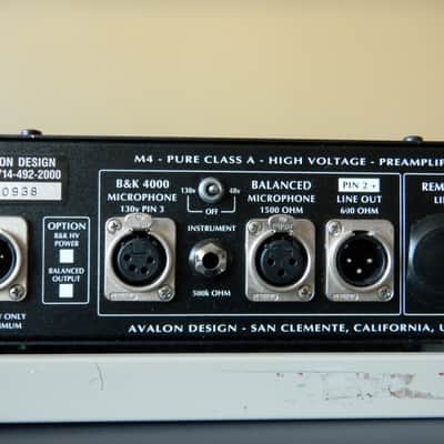 Avalon M5 Microphone Preamplifier (Set of 2) image 4