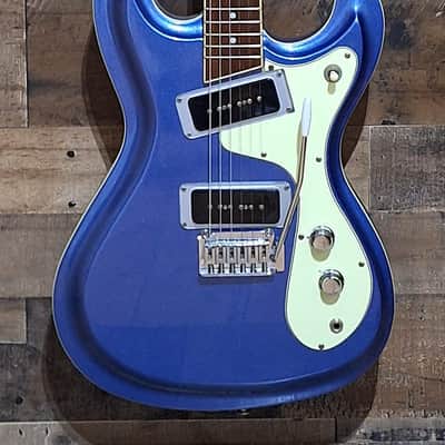 2003 Mosrite "The Ventures" By Aria VCM-65 - Blue Metallic - image 1