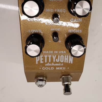 Pettyjohn Electronics Gold Overdrive Mk II - MYTH MOD image 3