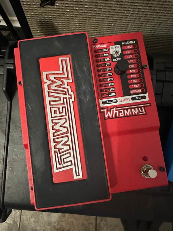DigiTech Whammy 5 Pitch Shift Pedal 2012 - Present - Red image 1