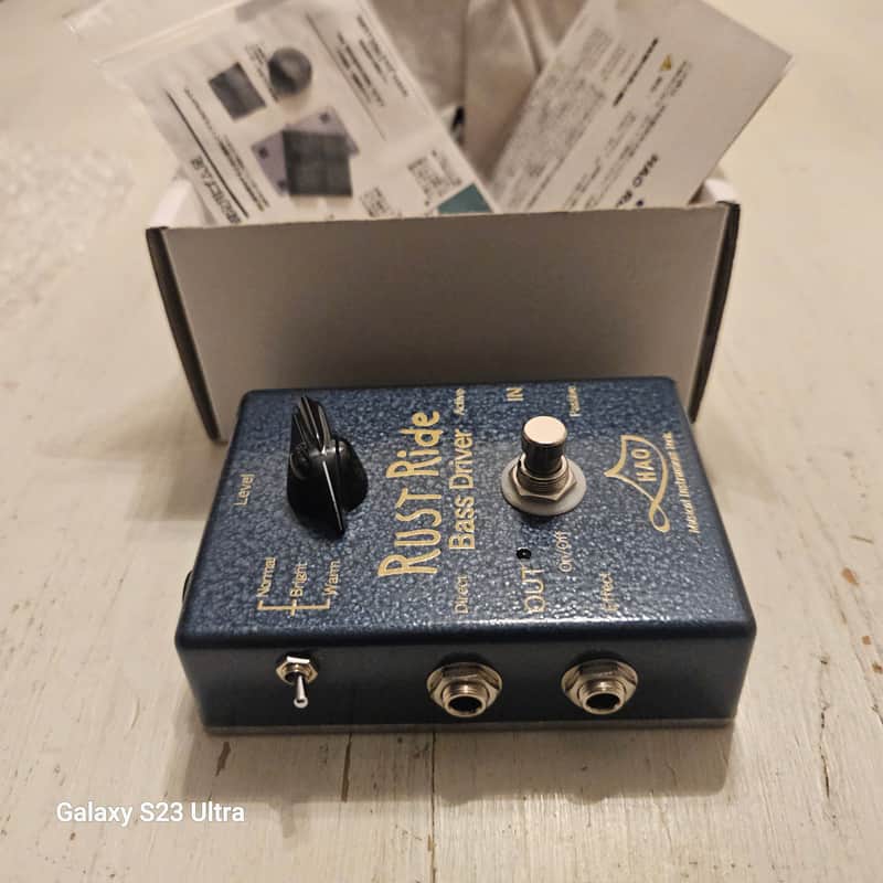 HAO NEW  Rust Ride Bass Driver Overdrive Distortion Booster image 1