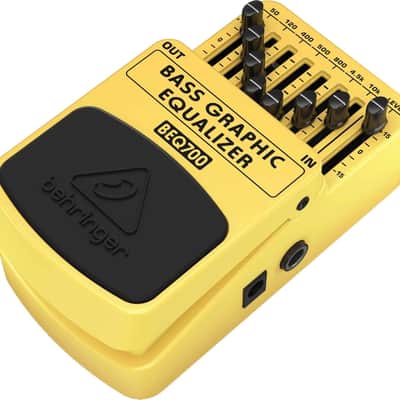 Behringer BEQ700 7-Band Equalizer Foot Pedal For Bass image 3