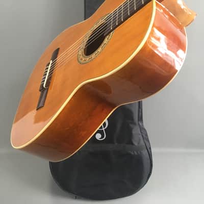 Vintage Jose Luis Velazquez Classical Nylon String Spanish Guitar Made in Mexico Solid Woods Original Case image 19