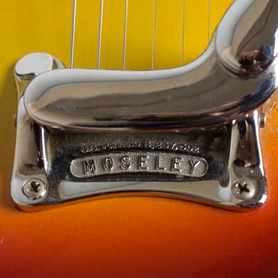 Mosrite  Doubleneck Owned and played by Roy Nichols, Arch Top Hollow Body Electric Guitar,  c. 1959, brown hard shell case. image 9