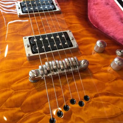 Ibanez SZ520QM Gold Amber Burst image 8