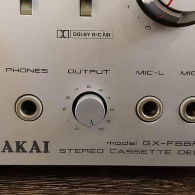 AKAI GX-F66RC Rare Vintage Stereo Seviced Japan Cassette Deck 1982-83 Warranty image 13