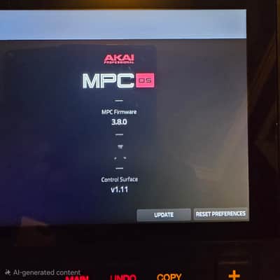 Akai MPC Live Standalone Sampler With 1TB Sata Drive/ Sequencer 2017 - 2020 - Black image 2