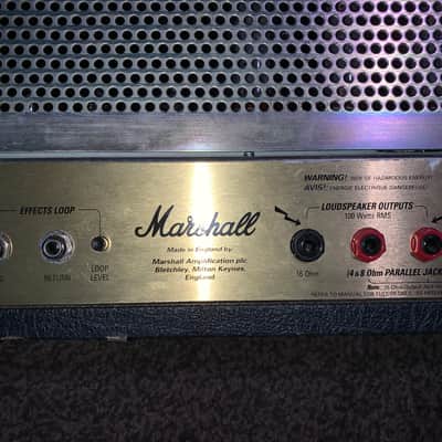 Marshall JCM 2000 DSL 100 Dual Super Lead 2- Channel 100-Watt Guitar Amp Head made in England image 5