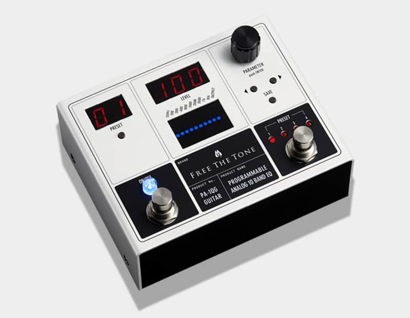 Free The Tone PA10QG Programmable 10-Band Analog Guitar EQ | Reverb
