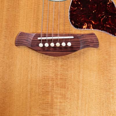 Taylor Trey Hensley Gold Label 510e Special Edition Dreadnought Acoustic / Electric Guitar -  Antique Blonde with Hardshell Case image 11