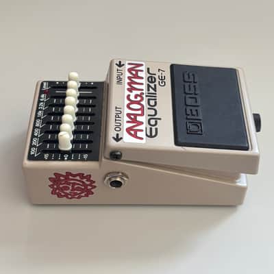 Boss GE-7 Equalizer Pedal - Analogman Pro Mod - EQ Effects Pedal with Box image 6