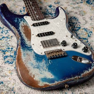 Fender ’65 Super Heavy Relic Stratocaster Competition Burgundy image 4