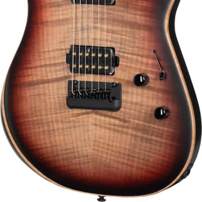 Ernie Ball Music Man Sabre Rabea Massaad HH Electric Guitar - Vileblood Burst image 8