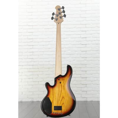 Lakland Skyline 55-01 Standard Bass Guitar - 3-Tone Sunburst with Maple Fingerboard (Demo Unit) image 5