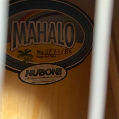 Mahalo Ukulele Flying V Black image 6
