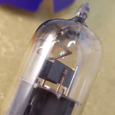 Amperex ONE (1) EL84 6BQ5 D getter AT1000 Weak Gassy or Leaky Vacuum Tube Philips Sittard X Holland beam power pentode 1954-1960 image 3