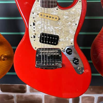 Fender MIJ Jagstang Fiesta Red 1996-97 Electric Guitar image 6