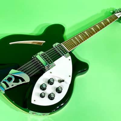 Rickenbacker 360/12 1990 - Jetglo Black RARE! image 3