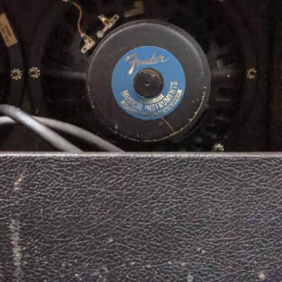Vintage Fender Vibrolux Reverb "Drip Edge" Amp - Black Tolex - 1968/69 image 8