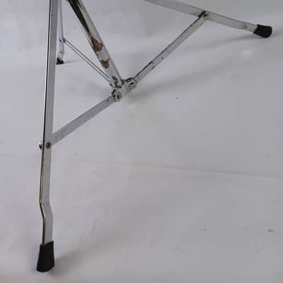 Ludwig 70s Snare Drum Stand #1355 Atlas Single-Braced Chicago USA Vintage Chrome image 2